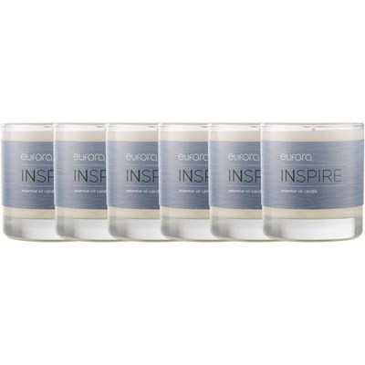 eufora Wellness INSPIRE essential oil candle Kit 6 pc.