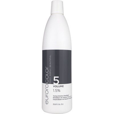 eufora Toning Solution Developer 5 Vol., 1.5% Liter