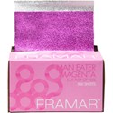 Framar Embossed Pop Up Foil Medium Man Eater Magenta 5 inch x 11 inch 500 ct.