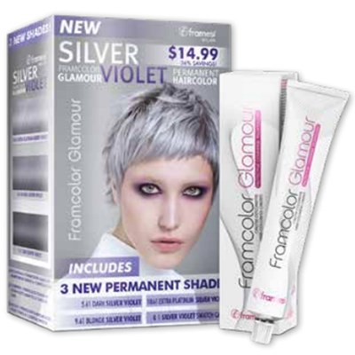 Framesi Framcolor Glamour Silver Violet Try Me 4 pc.