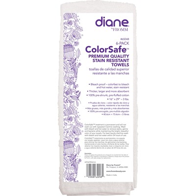 Colorsafe Towels / 6 Pack Black