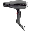 Gamma+ Absolute 2000 Professional Tourmaline High Speed 3-Heat Setting Hair Dryer - Black