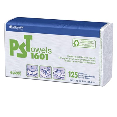 Graham Professional PSTowels 1601 - Case of 8 24.5 inch x 12 inch