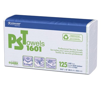 Graham Professional PSTowels 1601 125 pk.