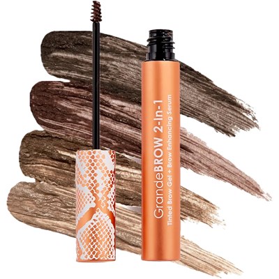 Grande Cosmetics 2-In-1 Tinted Brow Gel + Brow Enhancing Serum