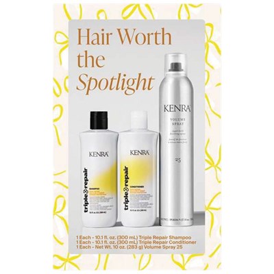 Kenra Professional Hair Worth The Spotlight 3 pc.