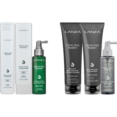 L'ANZA Healing Nourish + Healing Remedy Intro 12 pc.