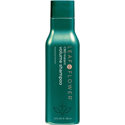 LEAF & FLOWER CBD Instant Volume Shampoo 12 Fl. Oz.