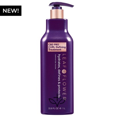 LEAF & FLOWER CBD PRO Curl Defining Treatment Liter