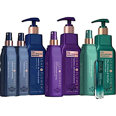 LEAF & FLOWER Treatment Promotion + Stylist Station Kit 9 pc.