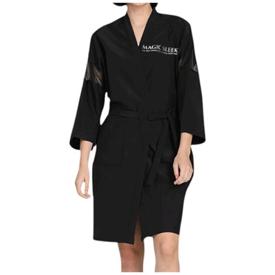 Magic Sleek Hair Cutting Smock - Black