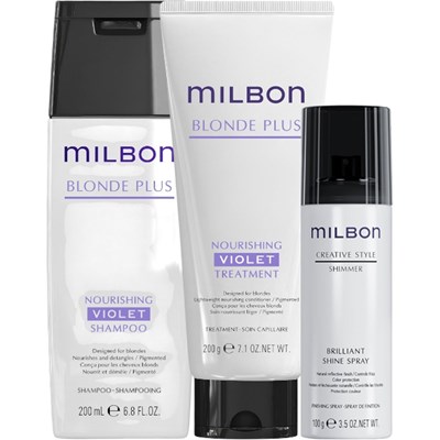 Milbon BLONDE PLUS Retail Set 19 pc.