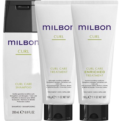 Milbon CURL Retail Set 27 pc.