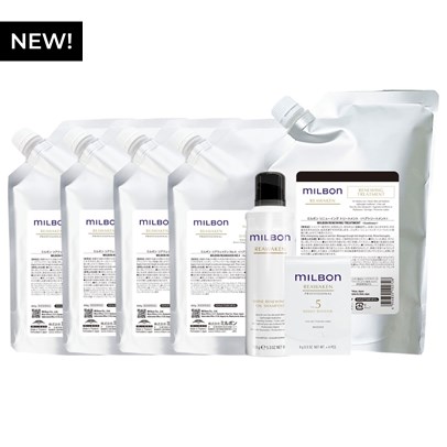 Milbon REAWAKEN Professional Set