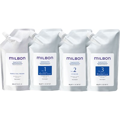 Milbon SMOOTH COARSE Single Professional Set