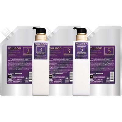 Milbon GOLD Haircare Select Kit - ILLUMINATING GLOW
