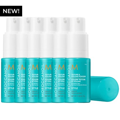 MOROCCANOIL TEXTURE & VOLUME POWDER LAUNCH INTRO 6 pc.