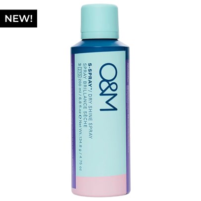 O&M S-SPRAY DRY SHINE SPRAY 4.75 Fl. Oz.