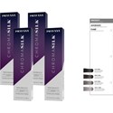 PRAVANA Purchase 1 of Each Smokey Series ChromaSilk Permanent Creme Color Tubes, Get 1 Swatch Insert FREE! 5 pc.