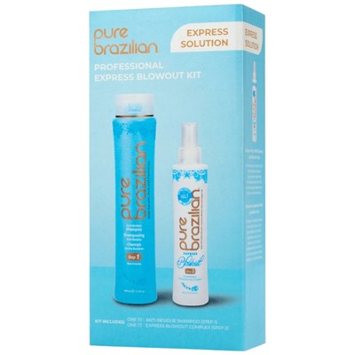 pure brazilian Express Blowout Kit + FREE Dryer Attachment 3 pc.