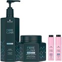 Schwarzkopf Professional FIBRE CLINIX VIBRANCY Backbar Service Kit 5 pc.