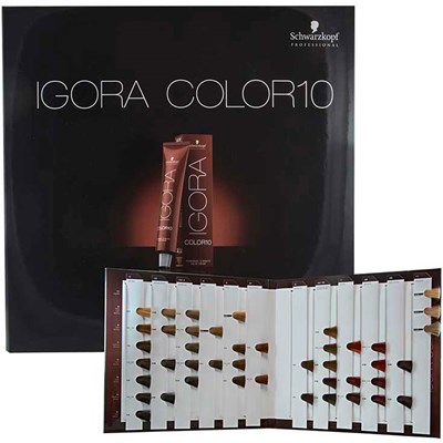 Schwarzkopf Professional IGORA COLOR10 Swatch Book