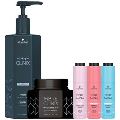 Schwarzkopf Professional FIBRE CLINIX Backbar Kit 9 pc.