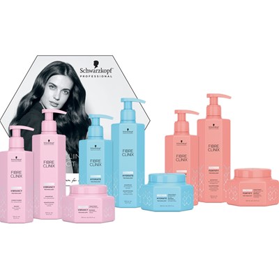 Schwarzkopf Professional Large FIBRE CLINIX Intro 35 pc.