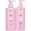 Schwarzkopf FIBRE CLINIX VIBRANCY PURPLE Liter Duo 4 pc.