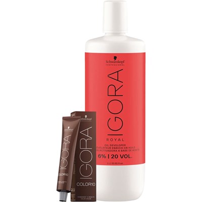Schwarzkopf Professional IGORA COLOR10 Quick Grey Coverage Kit