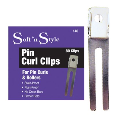 Soft 'n Style Pin Curl Clips 80 pc.