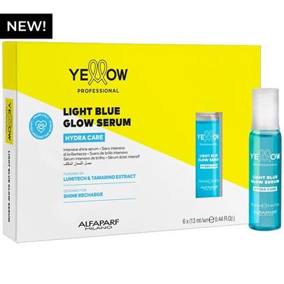 Yellow Professional LIGHT BLUE GLOW SERUM 6 x 0.44 Fl. Oz.